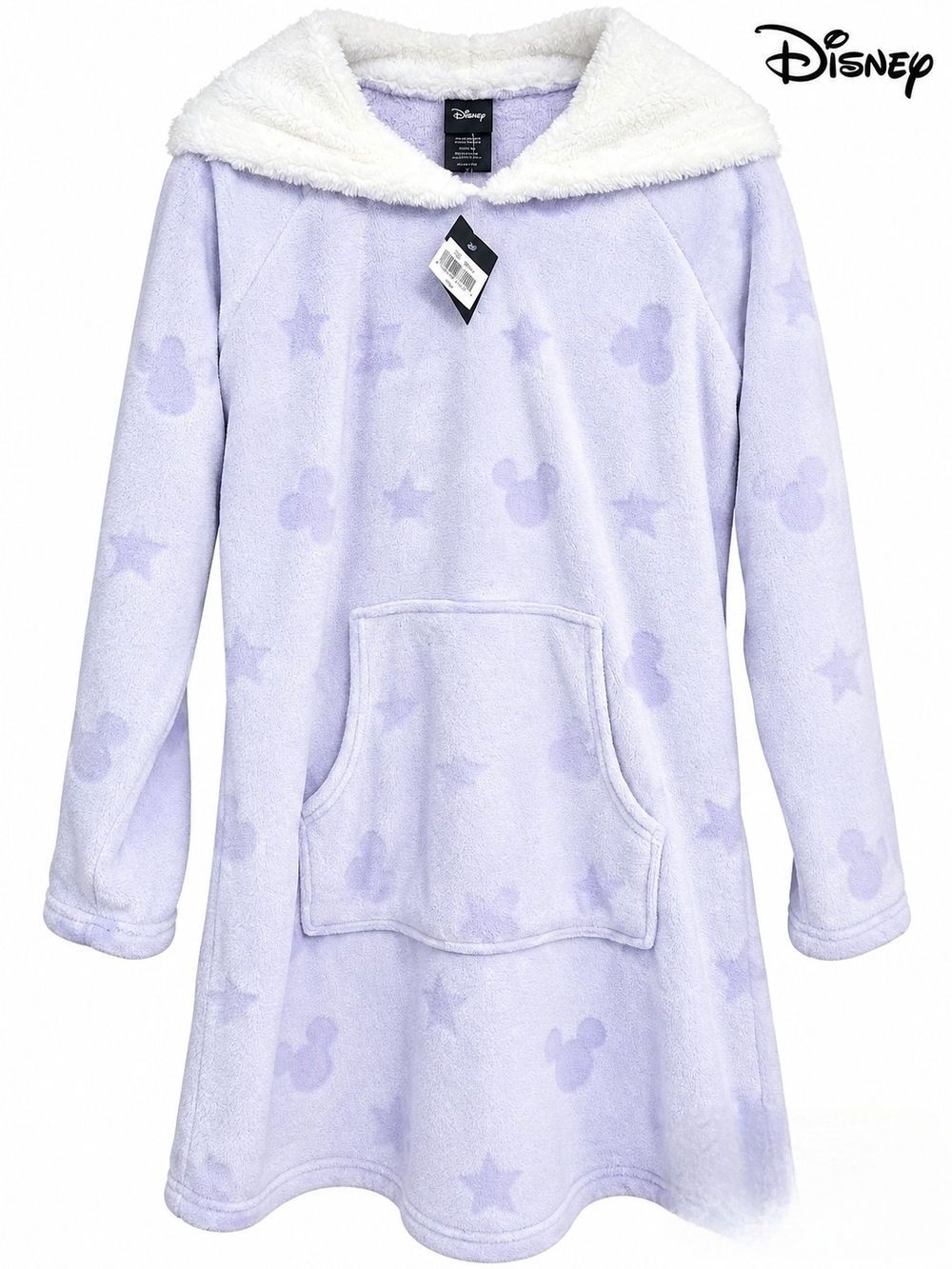 NWT Disney Mickey Mouse Plush Fleece Hoodie Dress